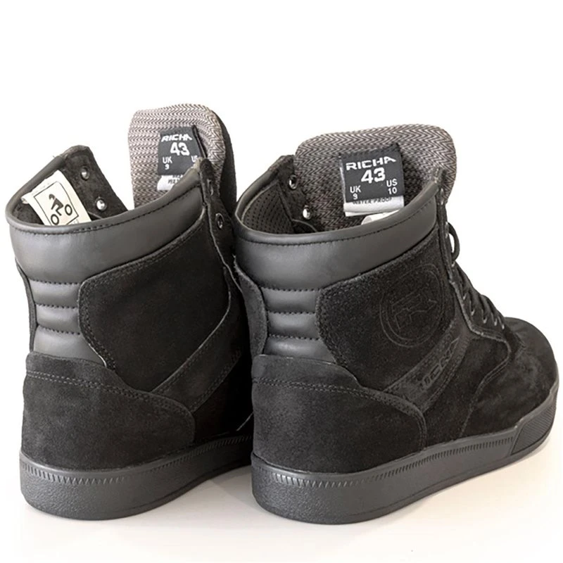 Richa Rocky Waterproof Motorcycle Boots (Black) 4 Richa Rocky Waterproof Motorcycle Boots (Black) - Image 4