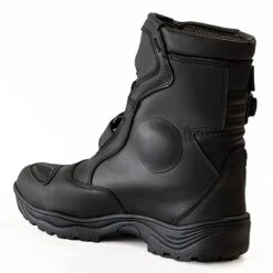 Richa Colt Short Motorcycle Boots (Black) -Motorcycle Equipment Store 31327 2
