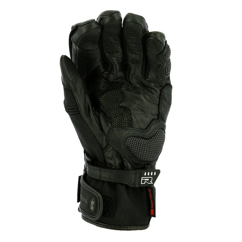 Richa Atlantic Gore-Tex Gloves (Black/Titanium) 2 Richa Atlantic Gore-Tex Gloves (Black/Titanium) - Image 2