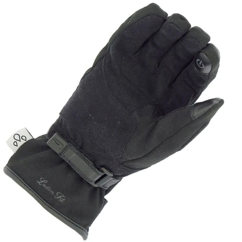 Richa Tina 2 Ladies Motorcycle Gloves (Black) 2 Richa Tina 2 Ladies Motorcycle Gloves (Black) - Image 2