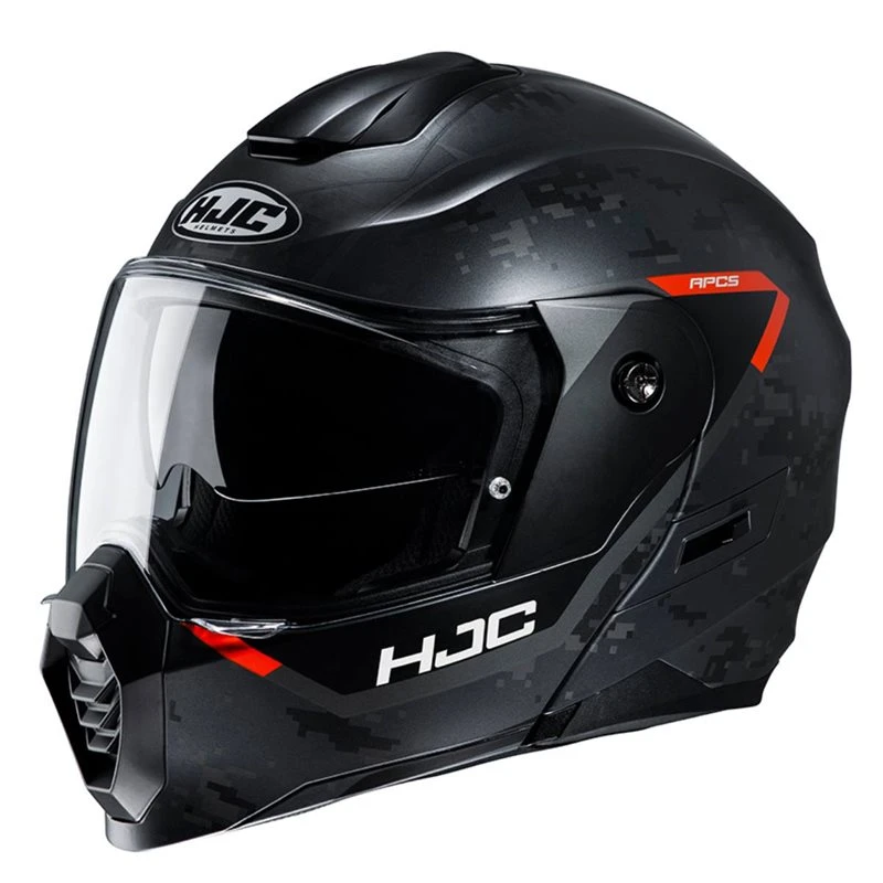 HJC C80 Bult Flip Front Motorcycle Helmet (Orange) 2 HJC C80 Bult Flip Front Motorcycle Helmet (Orange) - Image 2