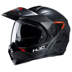 HJC C80 Bult Flip Front Motorcycle Helmet (Orange)