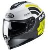 HJC C70 Curves Motorcycle Helmet (Yellow)