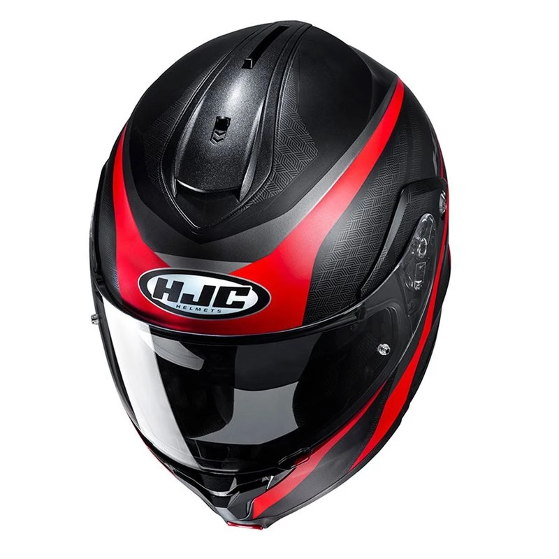 HJC C91 Taly Flip Front Helmet (Red) 2 HJC C91 Taly Flip Front Helmet (Red) - Image 2