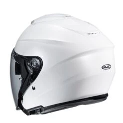 HJC I30 Open Faced Motorcycle Helmet (White) -Motorcycle Equipment Store 31481 2