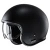 HJC V30 Open Face Helmet (Matt Black)