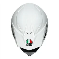 AGV AX8 Evo Motorcycle Helmet (White) -Motorcycle Equipment Store 31504 6
