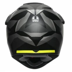 AGV AX9 Siberia Matt Motorcycle Helmet (Black/Flo Yellow) -Motorcycle Equipment Store 31505 4