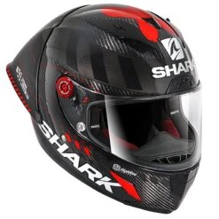 Shark Race R Pro GP Lorenzo Winter Test Helmet (Carbon/Anthracite/Red) -Motorcycle Equipment Store 31548 2