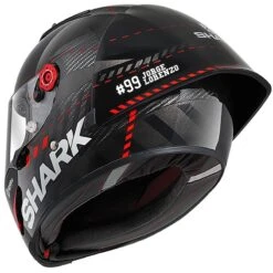 Shark Race R Pro GP Lorenzo Winter Test Helmet (Carbon/Anthracite/Red) -Motorcycle Equipment Store 31548 3