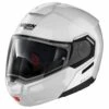 Nolan N90-3 Classic N-Com Flip Front Helmet (Metal White)