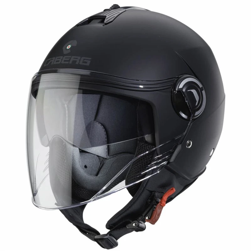 Caberg Riviera V4 Open Face Helmet (Matt Black) 1 Caberg Riviera V4 Open Face Helmet (Matt Black)