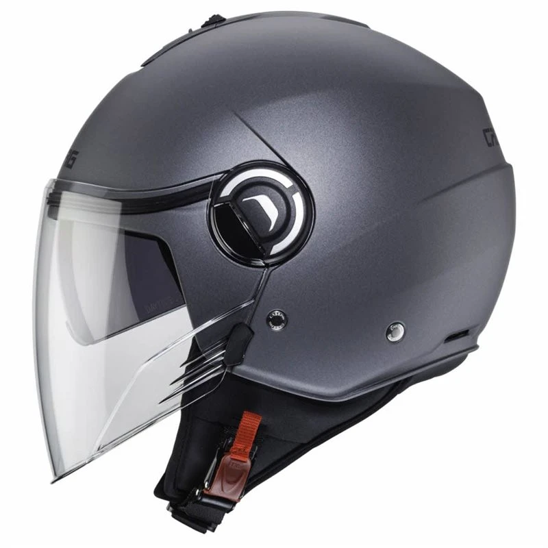 Caberg Riviera V4 Open Face Helmet (Matt Gunmetal Grey) 2 Caberg Riviera V4 Open Face Helmet (Matt Gunmetal Grey) - Image 2