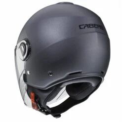 Caberg Riviera V4 Open Face Helmet (Matt Gunmetal Grey) 5 Caberg Riviera V4 Open Face Helmet (Matt Gunmetal Grey) -Motorcycle Equipment Store 31679 2