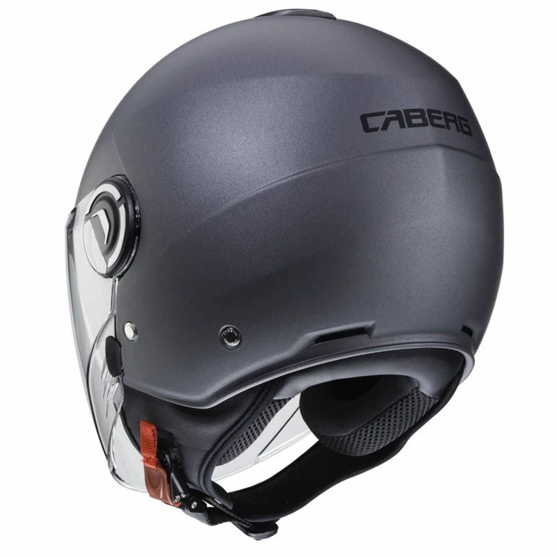 Caberg Riviera V4 Open Face Helmet (Matt Gunmetal Grey) 3 Caberg Riviera V4 Open Face Helmet (Matt Gunmetal Grey) - Image 3