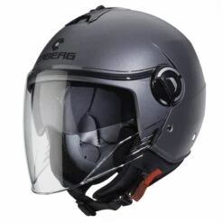 Caberg Riviera V4 Open Face Helmet (Matt Gunmetal Grey)