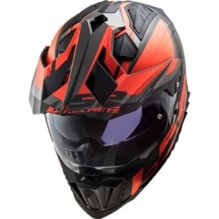 LS2 MX701 Explorer Alter Off Road Helmet (Matt Black/Fluo Orange) -Motorcycle Equipment Store 31705 4