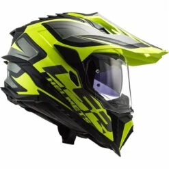 LS2 MX701 Explorer Alter Off Road Helmet (Matt Black/Hi-Vis Yellow) -Motorcycle Equipment Store 31706 4