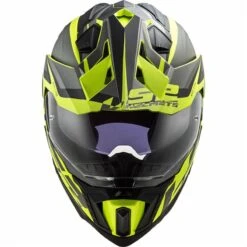 LS2 MX701 Explorer Alter Off Road Helmet (Matt Black/Hi-Vis Yellow) -Motorcycle Equipment Store 31706 7