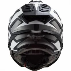 LS2 MX701 Explorer Alter Off Road Helmet (Matt Black/White) -Motorcycle Equipment Store 31707 5
