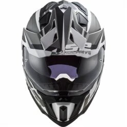 LS2 MX701 Explorer Alter Off Road Helmet (Matt Black/White) -Motorcycle Equipment Store 31707 6
