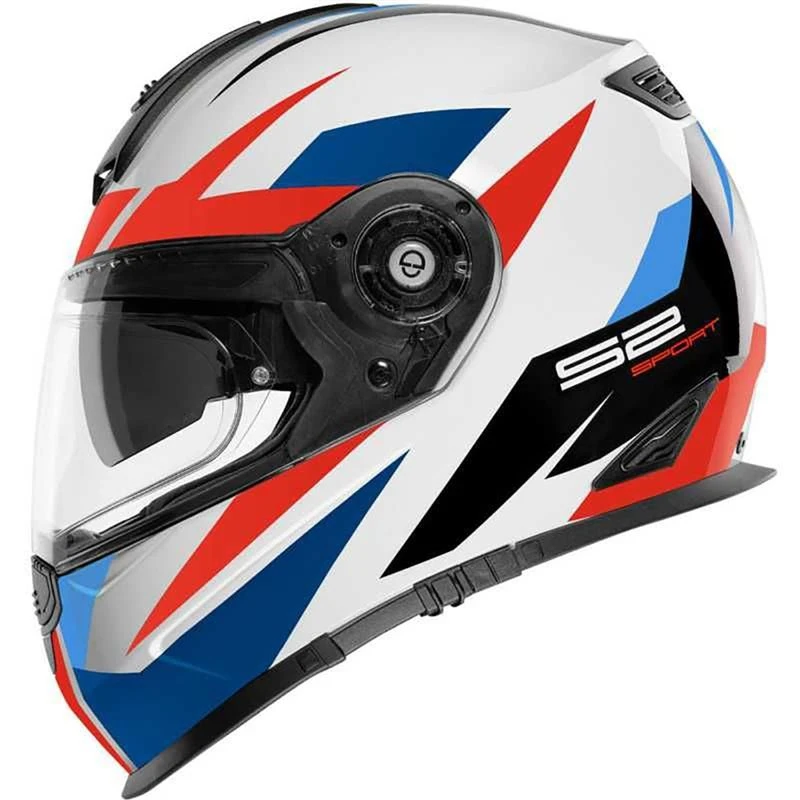 Schuberth S2 Sport Polar Blue Helmet (White/Black/Red/Blue) 2 Schuberth S2 Sport Polar Blue Helmet (White/Black/Red/Blue) - Image 2