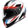 Schuberth S2 Sport Polar Blue Helmet (White/Black/Red/Blue)