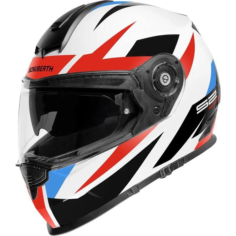 Schuberth S2 Sport Polar Blue Helmet (White/Black/Red/Blue) 1 Schuberth S2 Sport Polar Blue Helmet (White/Black/Red/Blue)