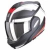 Scorpion Exo Tech Trap Flip Front Helmet (Black/Red/White)