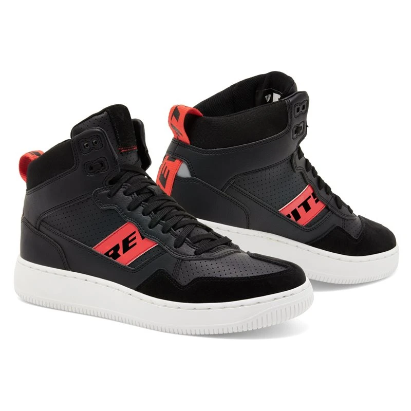 Revit Motorcycle Boots Pacer (Black/Neon Red) 1 Revit Motorcycle Boots Pacer (Black/Neon Red)