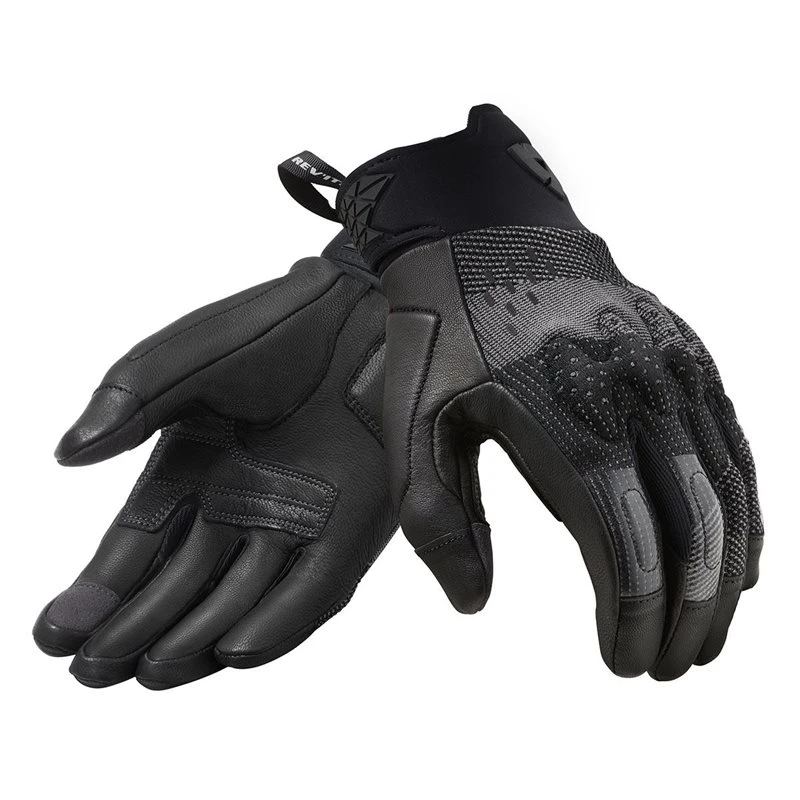 Revit Kinetic Motorcycle Gloves (Black/Anthracite) 1 Revit Kinetic Motorcycle Gloves (Black/Anthracite)
