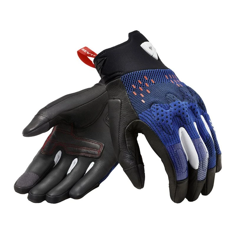 Revit Kinetic Motorcycle Gloves (Blue/Black) 1 Revit Kinetic Motorcycle Gloves (Blue/Black)