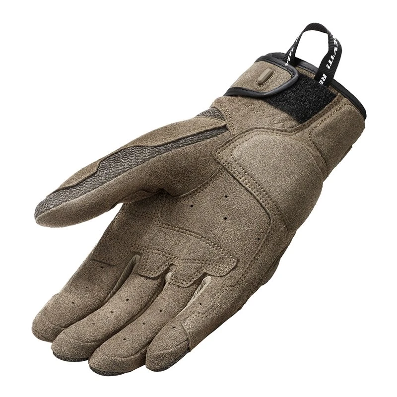 Revit Volcano Motorcycle Gloves (Black/Sand) 2 Revit Volcano Motorcycle Gloves (Black/Sand) - Image 2