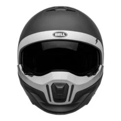 Bell Broozer Cranium Helmet (Matte Black/White) 13 Bell Broozer Cranium Helmet (Matte Black/White) -Motorcycle Equipment Store 31961 2