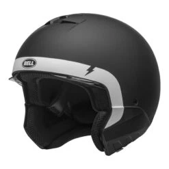 Bell Broozer Cranium Helmet (Matte Black/White) 18 Bell Broozer Cranium Helmet (Matte Black/White) -Motorcycle Equipment Store 31961 7