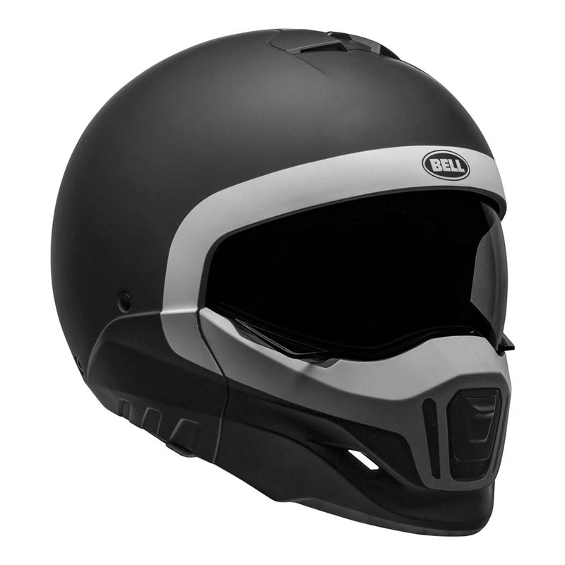 Bell Broozer Cranium Helmet (Matte Black/White) 1 Bell Broozer Cranium Helmet (Matte Black/White)