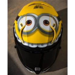 HJC RPHA 11 Otto Minions Motorcycle Helmet (Yellow) -Motorcycle Equipment Store 32001 5