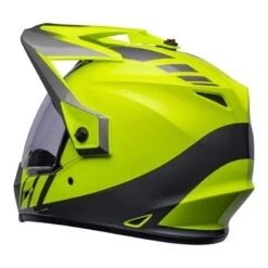 Bell MX-9 Adventure MIPS Helmet (Hi-Viz Yellow/Grey) -Motorcycle Equipment Store 32348 4