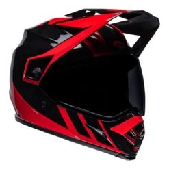 Bell MX-9 Adventure Mips Stealth Helmet (Dash Black/Red) -Motorcycle Equipment Store 32349 3