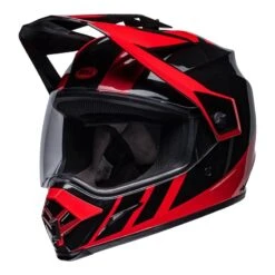 Bell MX-9 Adventure Mips Stealth Helmet (Dash Black/Red) -Motorcycle Equipment Store 32349 5