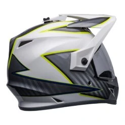 Bell MX-9 Adventure Mips Stealth Helmet (Dalton White/Hi-Viz Yellow) -Motorcycle Equipment Store 32350 4