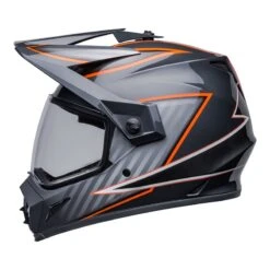 Bell MX-9 Adventure Mips Stealth Helmet (Dalton Black/Orange) -Motorcycle Equipment Store 32351 5