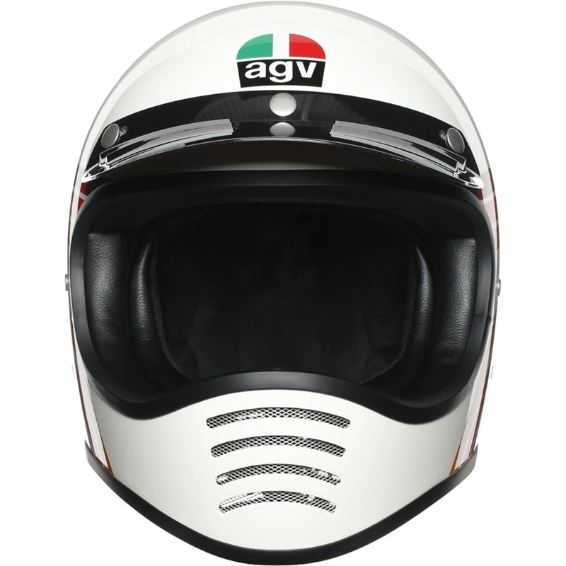 AGV X101 Dakar 87 Motorcycle Helmet (White) 4 AGV X101 Dakar 87 Motorcycle Helmet (White) - Image 4