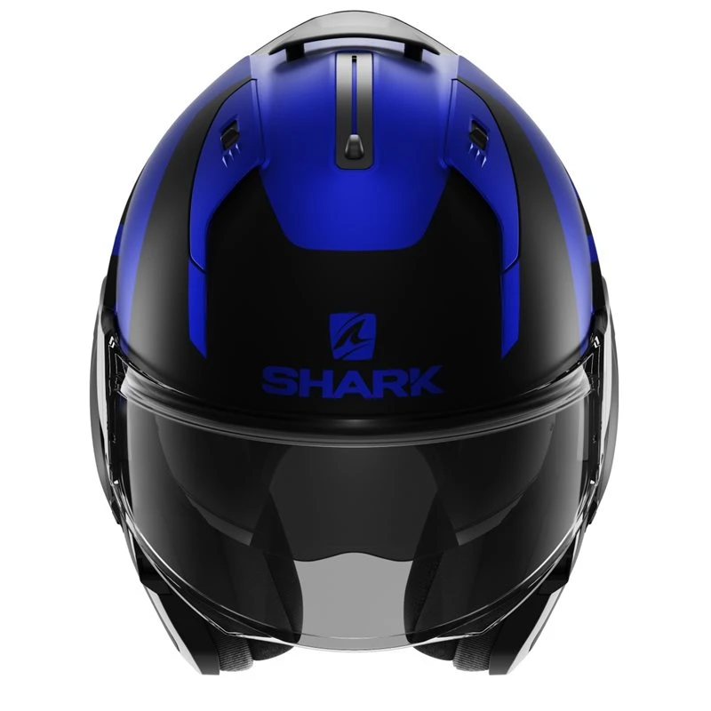 Shark Evo ES Kedje Flip Front Helmet (Matte Blue/Black) 6 Shark Evo ES Kedje Flip Front Helmet (Matte Blue/Black) - Image 6