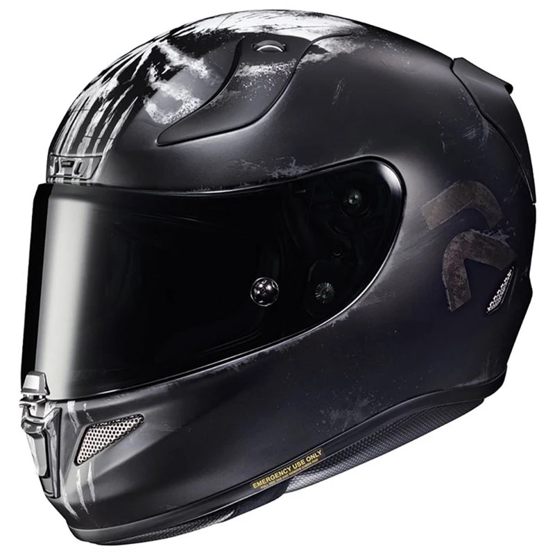 HJC RPHA 11 Punisher Motorcycle Helmet (Black) 1 HJC RPHA 11 Punisher Motorcycle Helmet (Black)