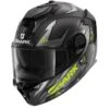 Shark Spartan GT Carbon Urikan Helmet (Matt Anthracite/Yellow)
