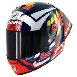 Shark Race R Pro GP Zarco Signature Helmet (Blue/White/Red)