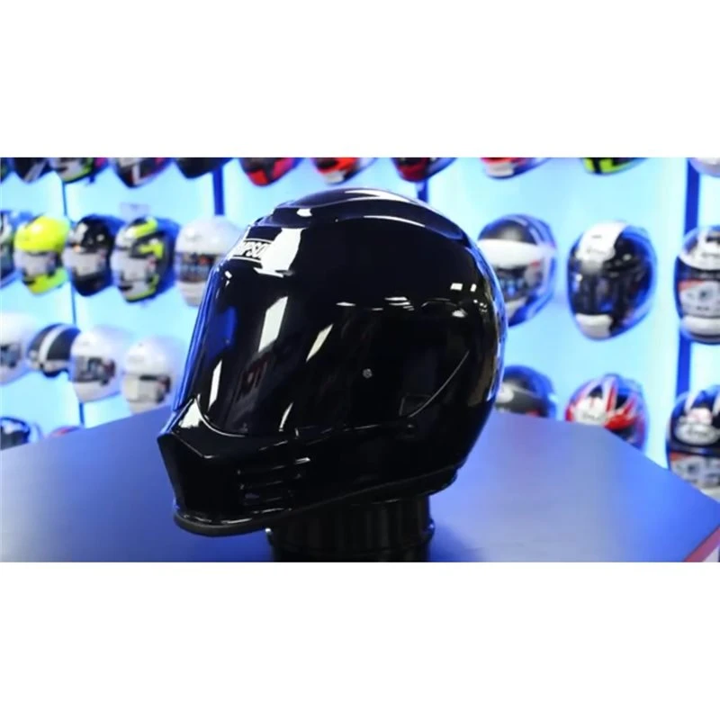 Simpson Speed Motorcycle Helmet (Gloss Black) 2 Simpson Speed Motorcycle Helmet (Gloss Black) - Image 2