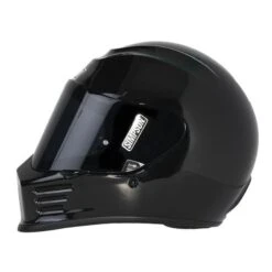 Simpson Speed Motorcycle Helmet (Gloss Black) 6 Simpson Speed Motorcycle Helmet (Gloss Black) -Motorcycle Equipment Store 32640 2