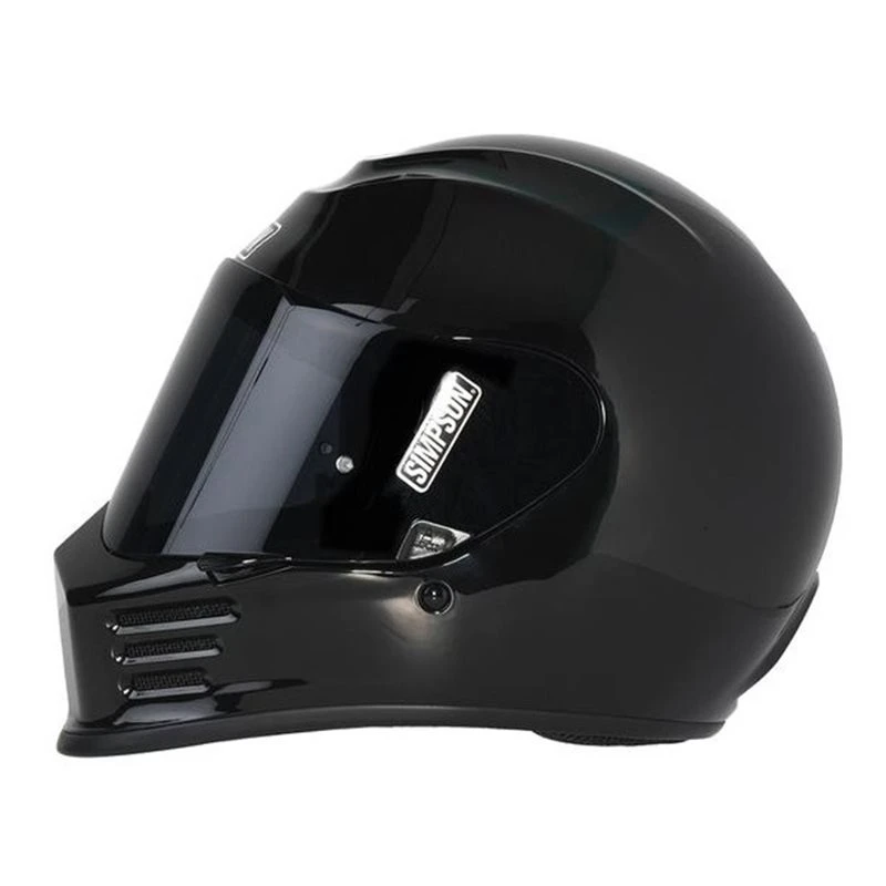 Simpson Speed Motorcycle Helmet (Gloss Black) 3 Simpson Speed Motorcycle Helmet (Gloss Black) - Image 3